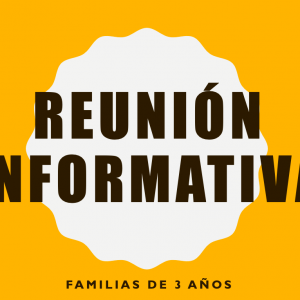 Reunión Familias de 3 años