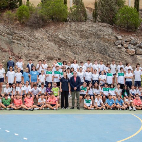 El Colegio Diocesano Cardenal Herrera Oria recibe a Carmen Martín en el Programa Mentor 10 de la Junta de Andalucía